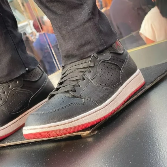 Jordan Access High Top Basketball Shoe Bred Shang Chi Mens 14 AR3762 001 - Picture 10 of 13